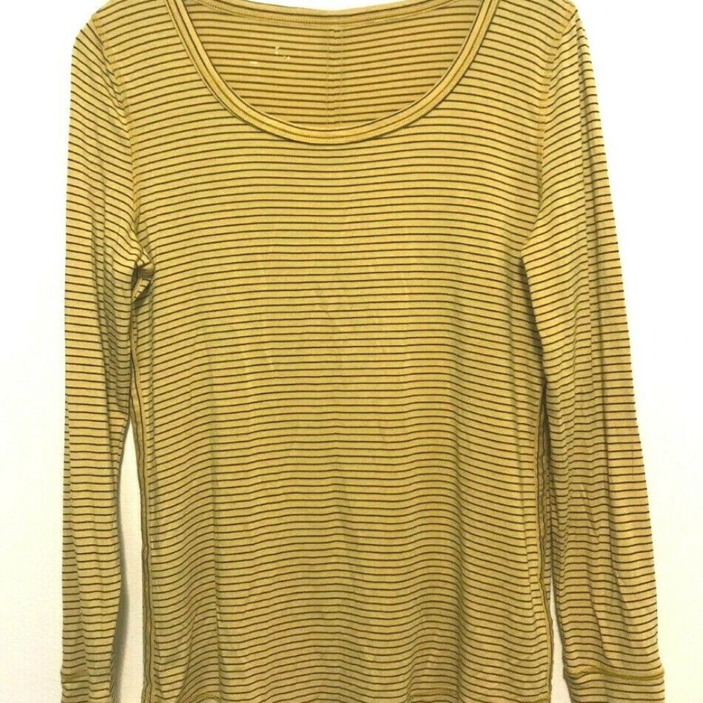Talbots Stretch Spandex Striped Top